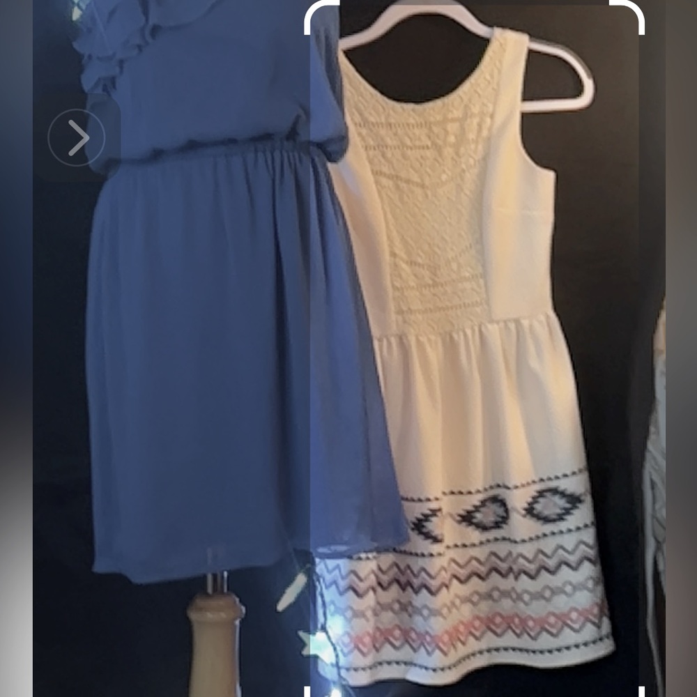 Exhilaration southwestern style print mini dress